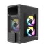 Revenger WOODPECKER ARGB Mesh Mid Tower Black M-ATX Gaming Desktop Case 